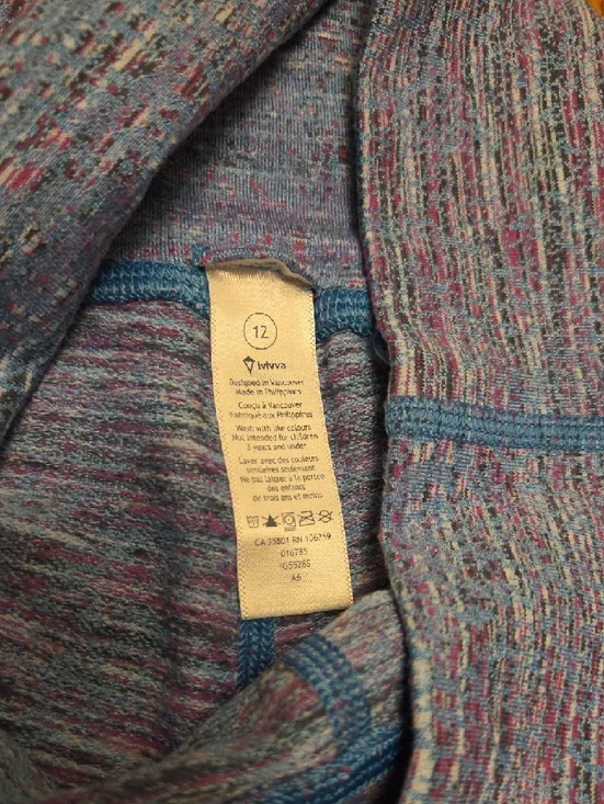 Ivivva Athlitica Size 12 Jacket Long Sleeve & Leggings - Picture 10 of 11